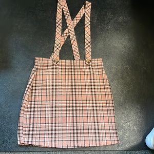 Hollister overalls skirt